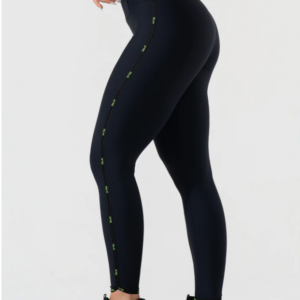 Legging Fitness Feminina Com Elásticos No Cós