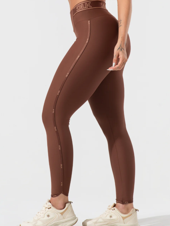 Legging Fitness Feminina Com Elásticos No Cós - Imagem 2